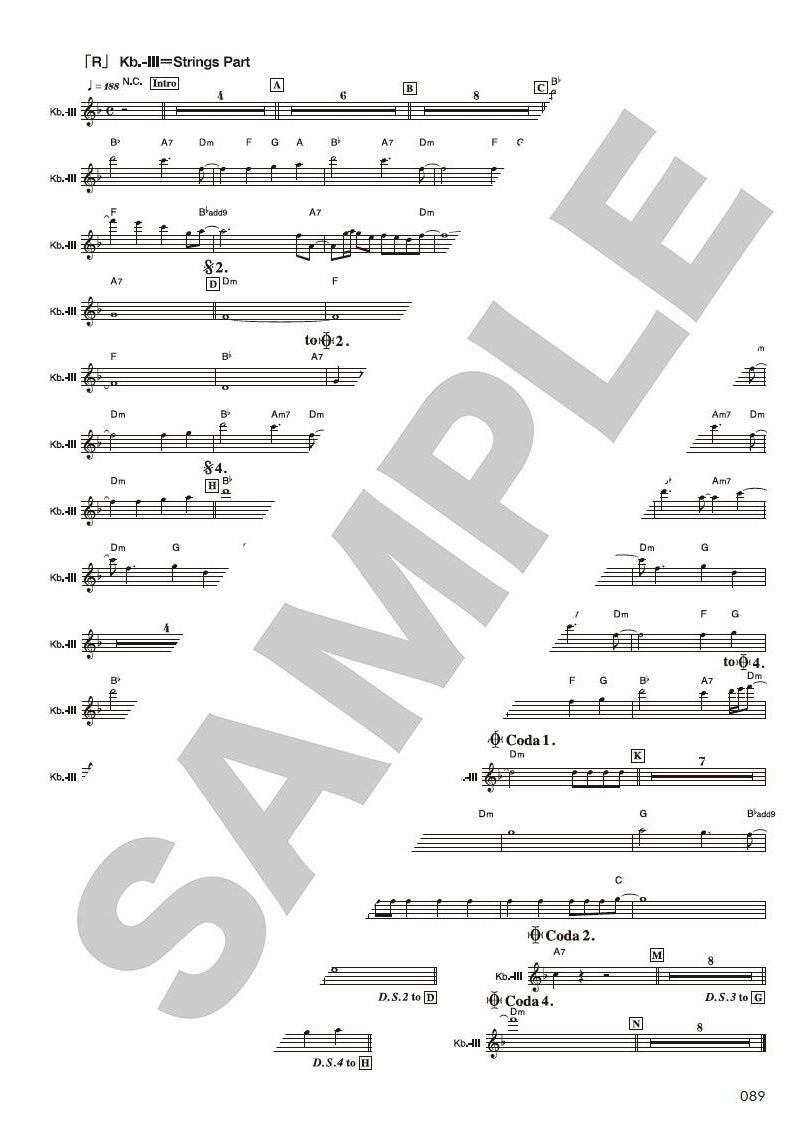 BanG Dream! (Anime) Offizielle Bandpartitur Roselia Vol. 2 Notenbuch