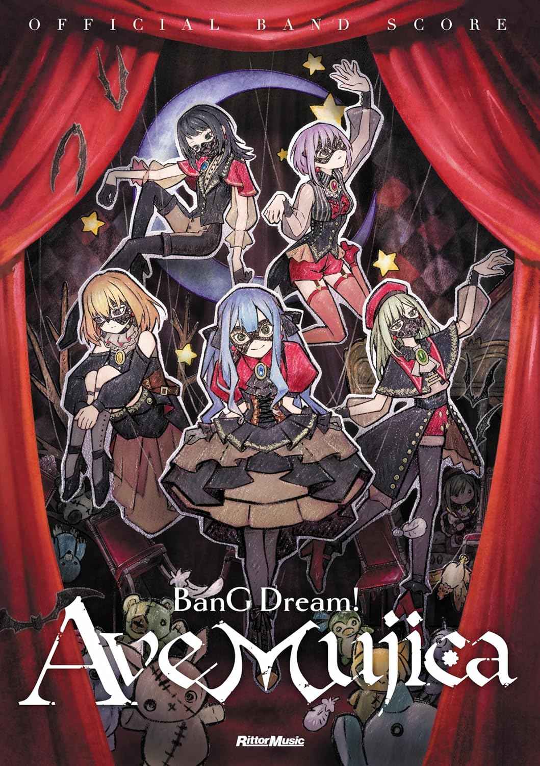 BanG Dream! Ave Mujica – Offizielle Bandpartitur – Notenbuch