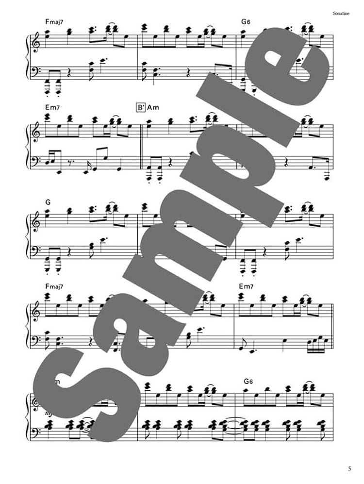 Letztes Exemplar! Joe Hisaishi Pianist Selection – Hochwertiges Arrangement für Klavier solo (Fortgeschrittene) – Notenbuch