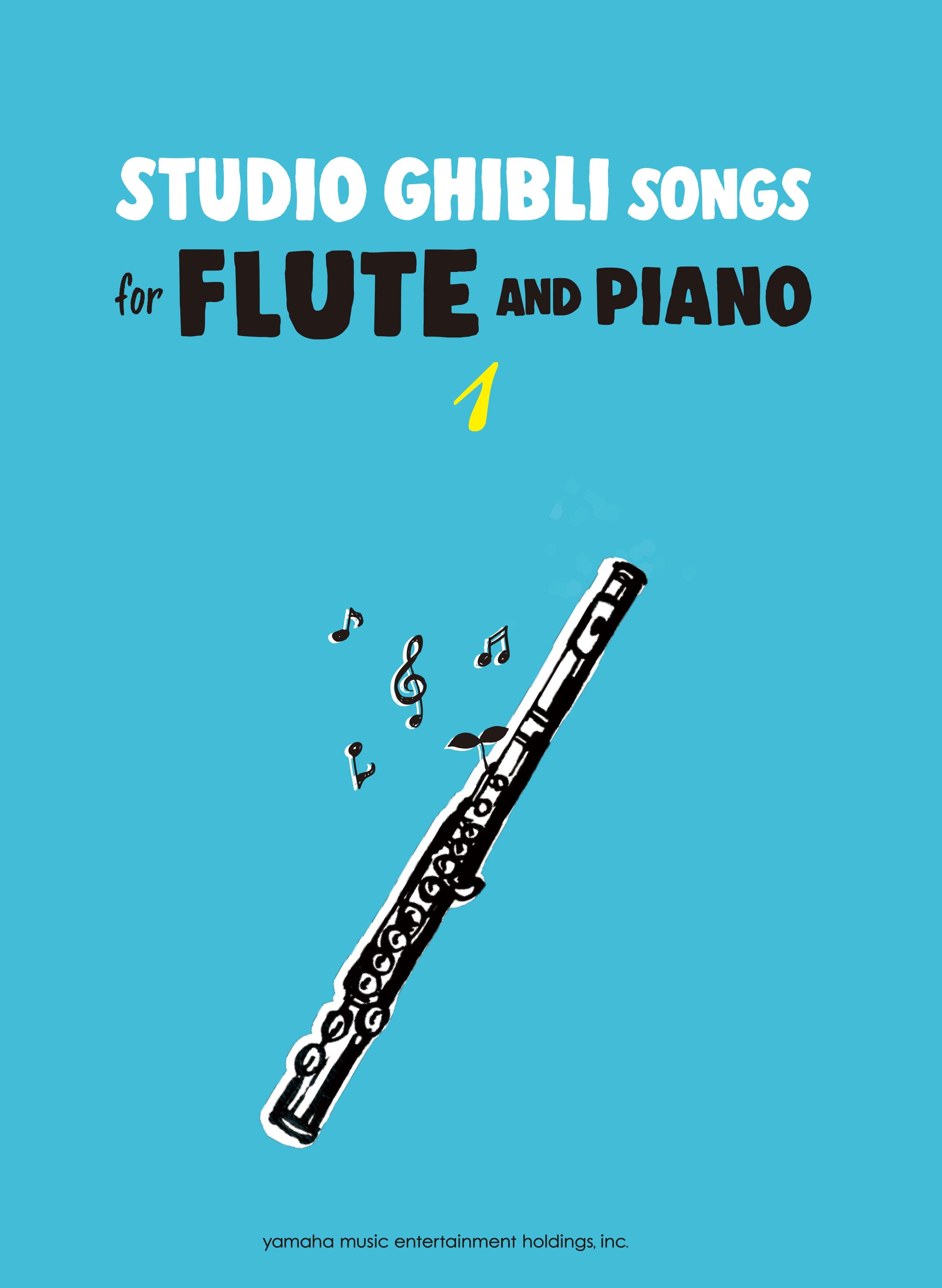 Studio Ghibli Songs for Flute and Piano Vol.1/English Edition