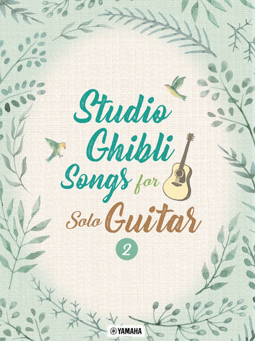 Studio Ghibli Songs for Guitar Solo Vol.2 / English Edition - Sheet Music Book