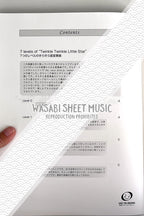Hayato Sumino: Variations on a theme of "Twinkle Twinkle Little Star" - Piano Solo - Sample Page 1