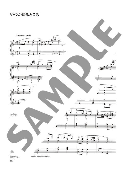 Piano Collections Final Fantasy IX Piano Solo (Fortgeschritten) Notenbuch