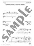 PIANO OPERA FINAL FANTASY VII / VIII / IX: Piano Solo - Sheet Music Book