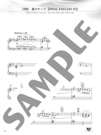 Final Fantasy IV/V/VI Piano Opera for Piano Solo - Sheet Music Book Soundtrack - sample page 3