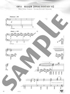 Final Fantasy IV/V/VI Piano Opera for Piano Solo - Sheet Music Book Soundtrack - sample page 5