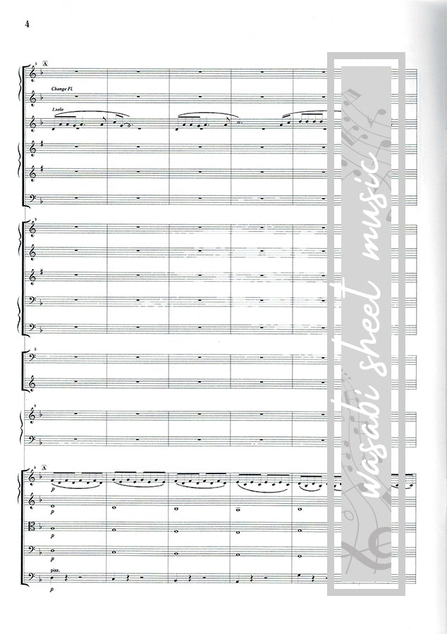 Princess Mononoke(Mononoke Hime): Orchestra(Score and Parts) Sheet Music Book