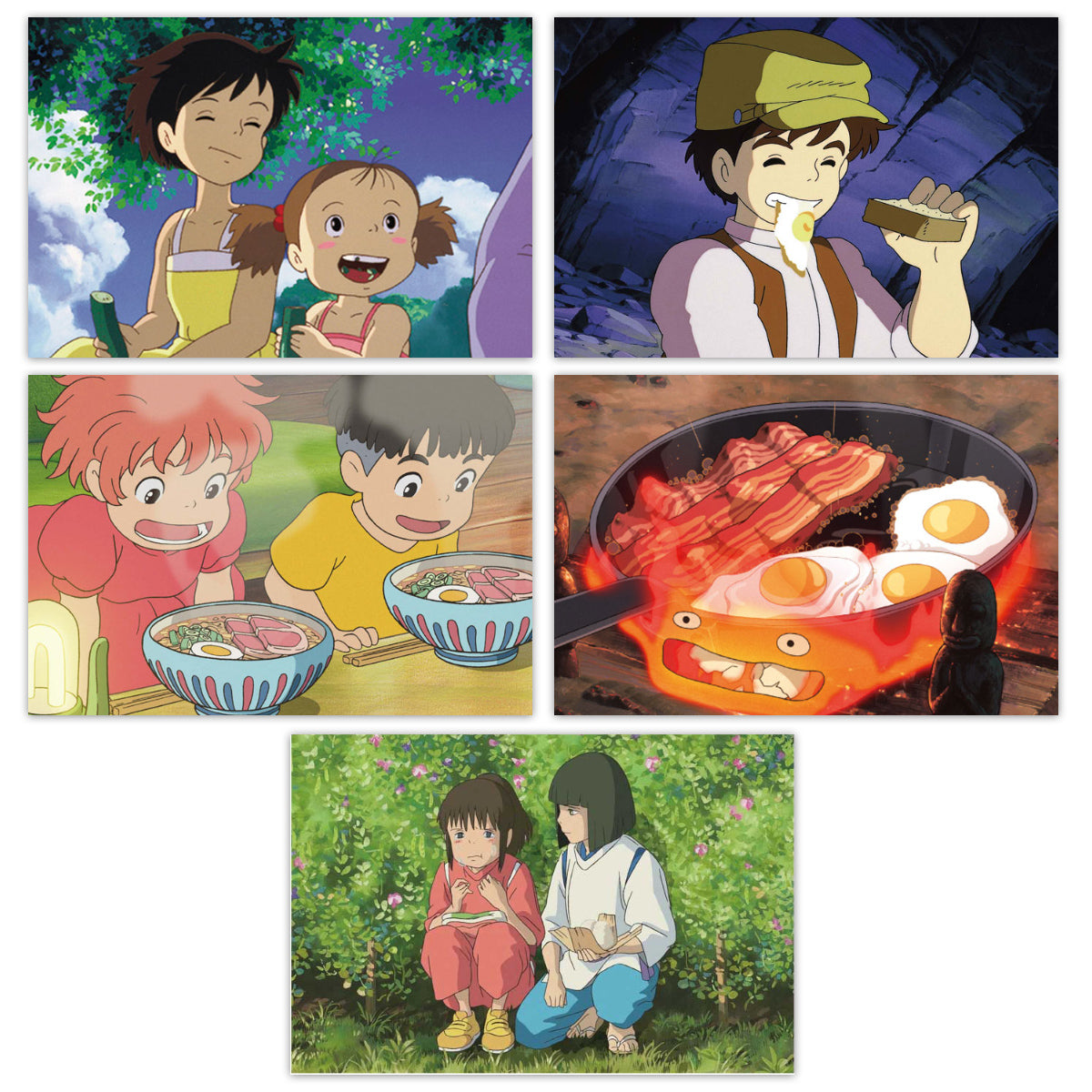 Postcard- Studio Ghibli Food Series