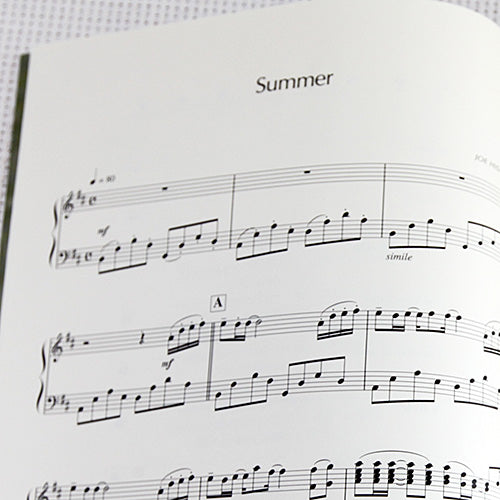 Joe Hisaishi [ENCORE] Intermediate Piano Solo Sheet Music Book-Original Edition