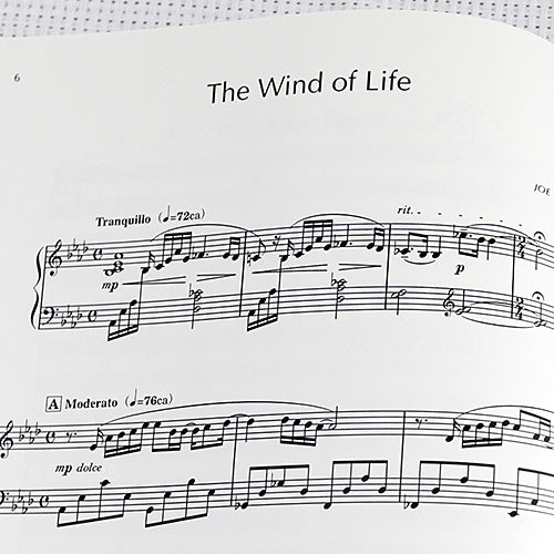 Joe Hisaishi [Piano Stories Best '88~'08] Piano Solo Sheet Music Book-Original Edition