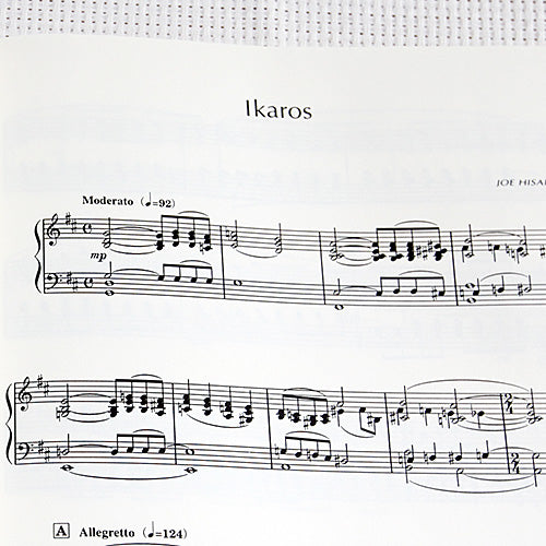 Joe Hisaishi [Piano Stories Best '88~'08] Piano Solo Sheet Music Book-Original Edition