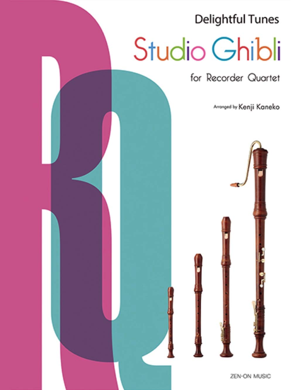 Delightful Tunes Studio Ghibli for Recorder Quartet