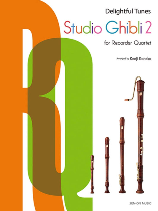 Delightful Tunes Studio Ghibli 2 for Recorder Quartet