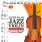 Let's Play Jazz Violin & Piano accompaniment Studio Ghibli Works Sheet Music Book w/CD - Easy to Intermediate