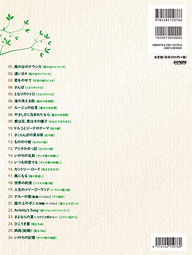 Studio Ghibli Collection for Guitar w/CD