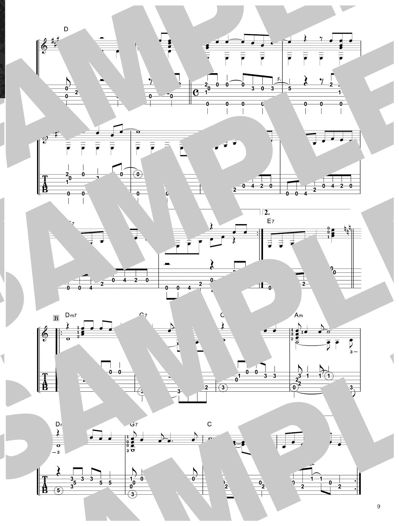 Screen Music Guitar Solo w/CD(Demo Performance) Sheet Music Book