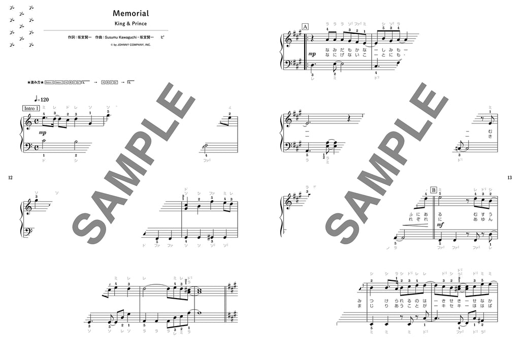 Boys Idol Best J-POP Piano Solo (Easy) Notenbuch