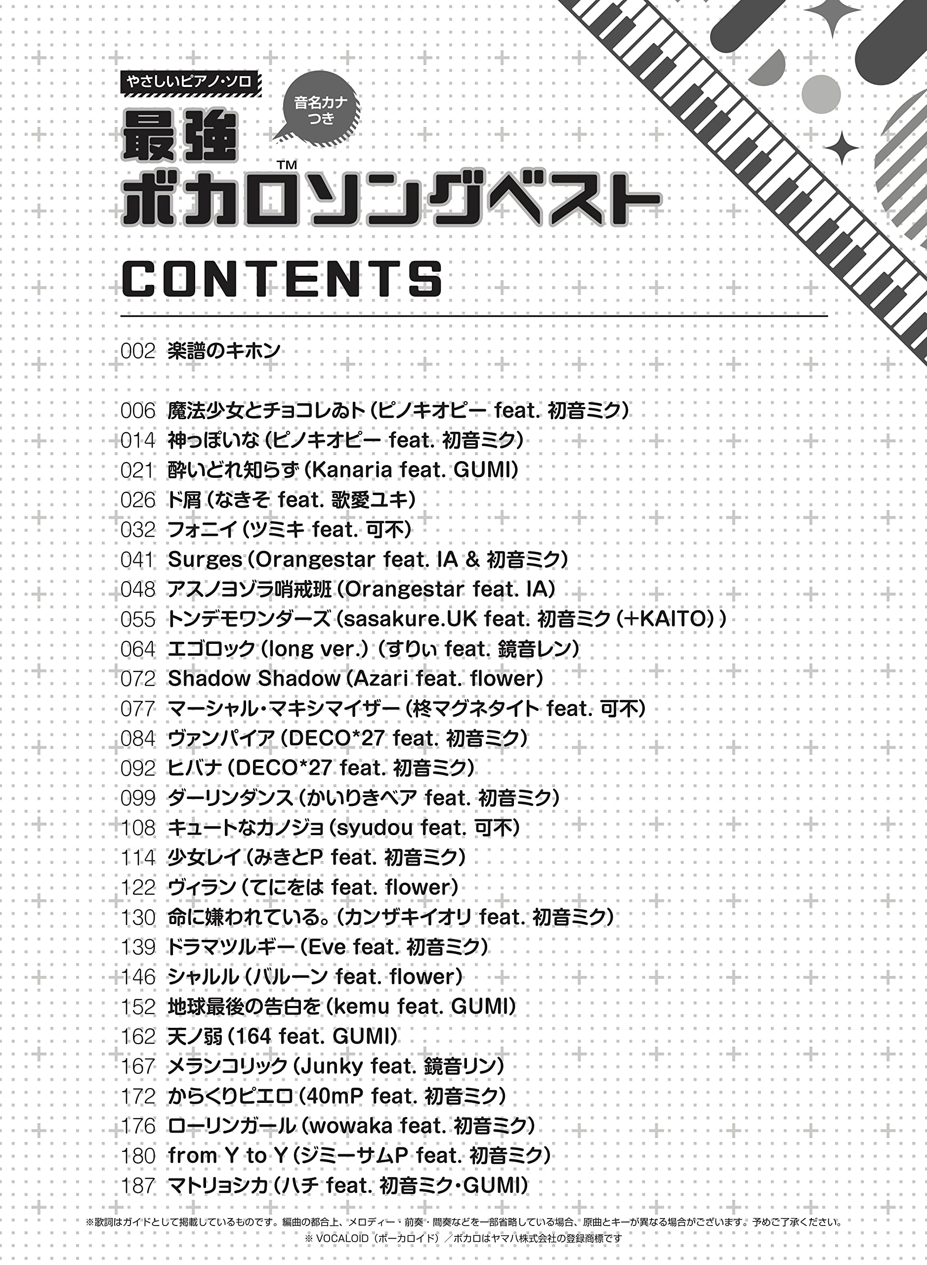 Vocaloid Hide and Seek English (REDONE) Sheet music for Piano (Solo)
