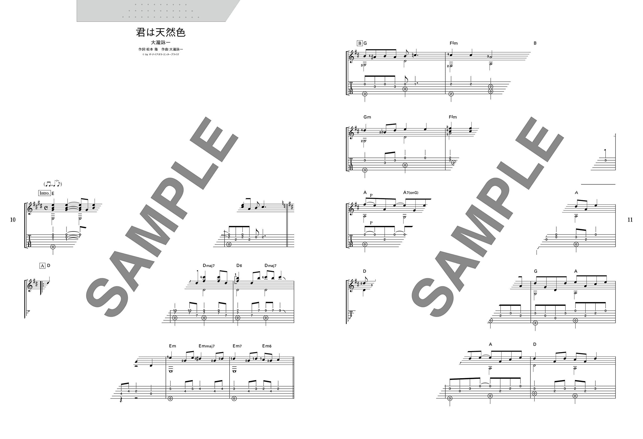 Popular Hits and J-POP Songs for Grown-ups Guitar Solo - Sheet Music Book