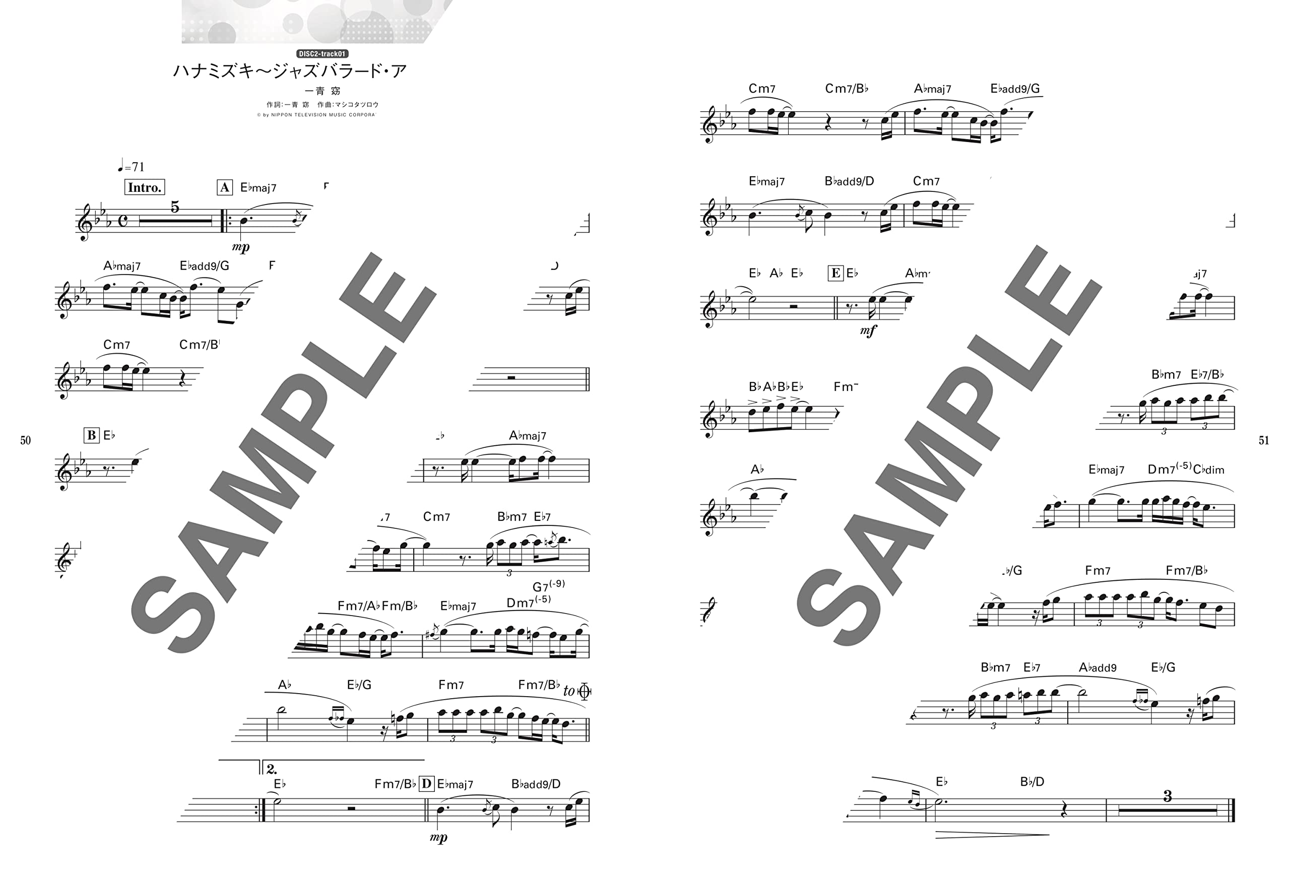 J-POP Popular Song Book Flute Solo with CD - Sheet Music Book