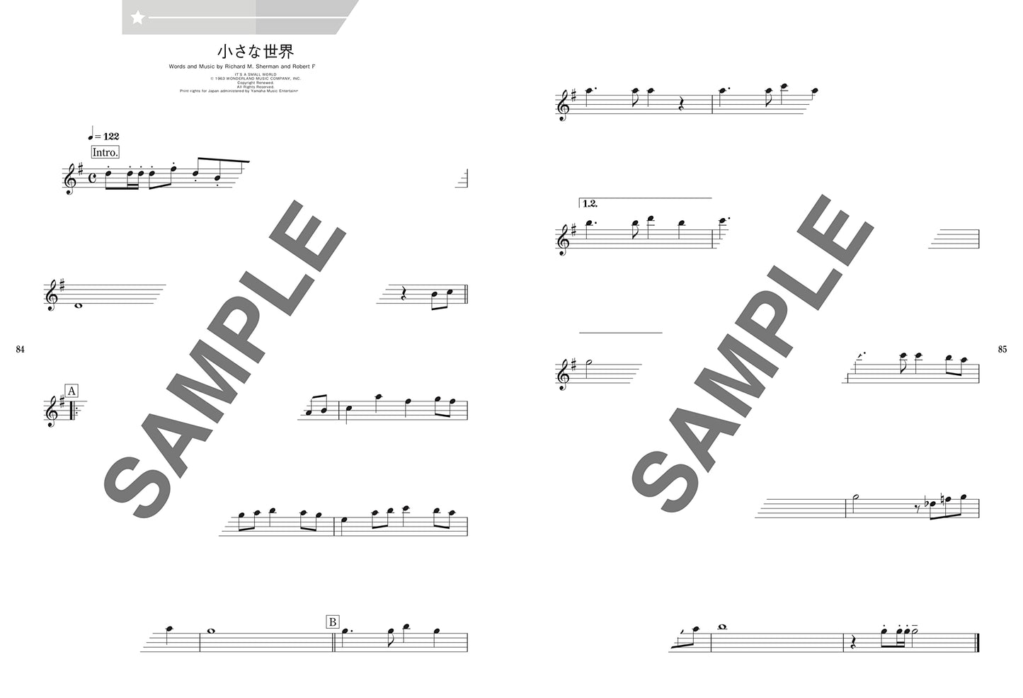 Disney Masterpiece Collection Flute Solo(Upper-Intermediate) Sheet Music Book