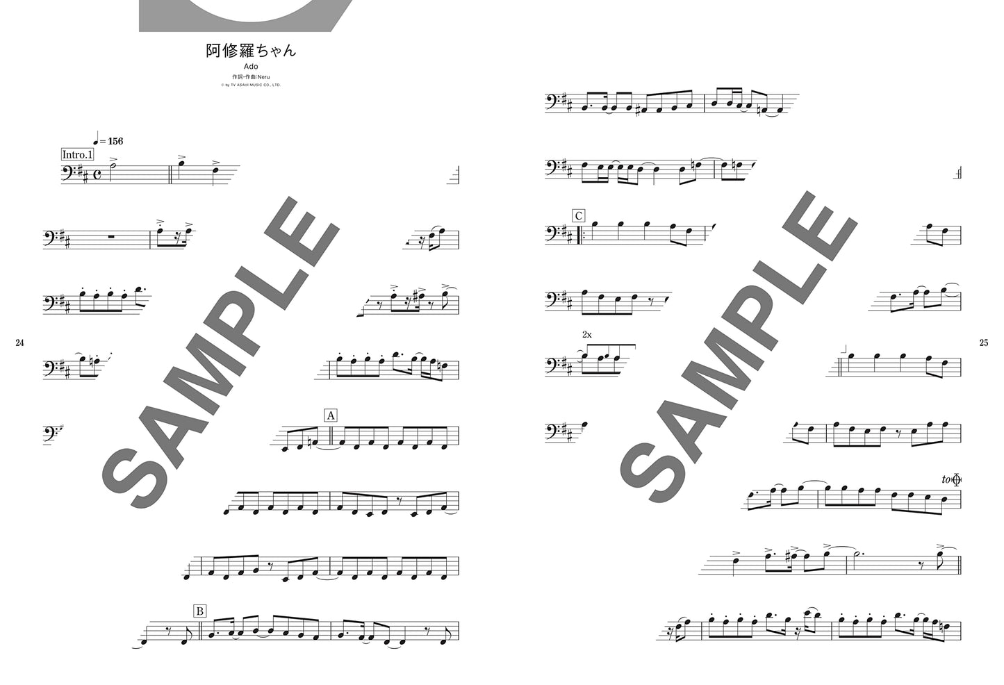 Popular and Standard Repertoire for Tuba Solo(Upper-Intermediate) Sheet Music Book