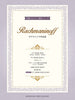 10 Rachmaninoff Works arranged for 2 Advanced Pianists Piano Duet