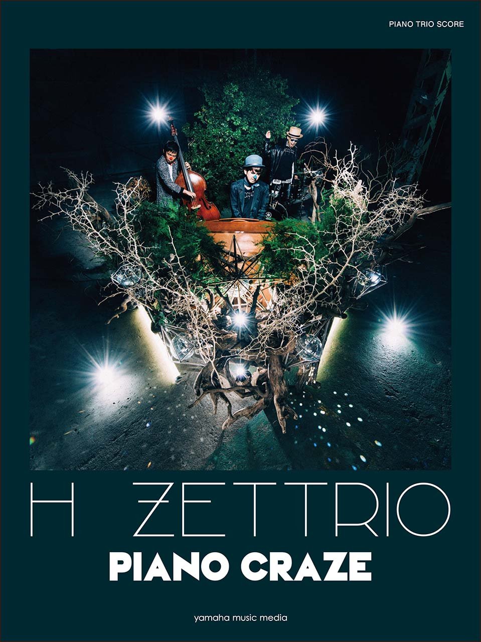 H ZETTRIO "PIANO CRAZE" Piano Bass Drums Sheet Music Book