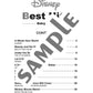 Disney Best Hit 10 Piano Solo(Beginner) Sheet Music Book/English Version