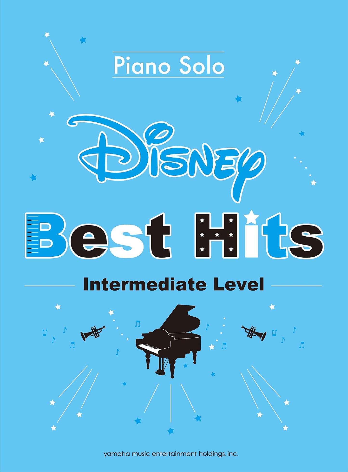 Disney Best Hit 10 Piano Solo Intermediate Level/English Version