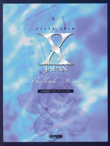 X JAPAN Ballad Songs for Piano Solo Sheet Music Book