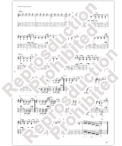 Hayao Miyazaki:Studio Ghibli Collection Guitar Solo Sheet Music Book Score TAB/CD