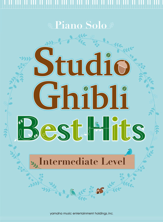 Studio Ghibli Best Hit 10 Piano Solo Intermediate Level/English Version