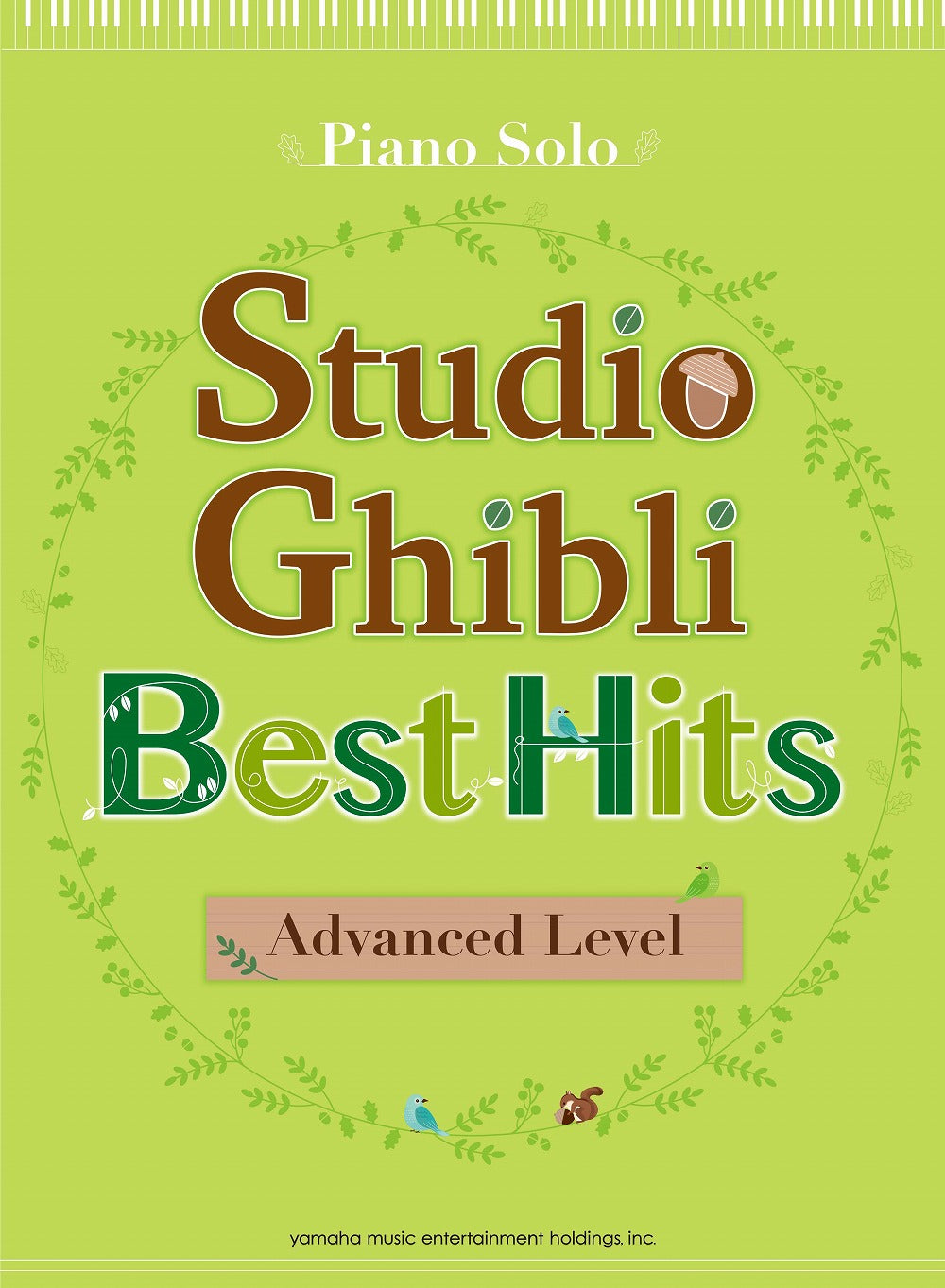 Studio Ghibli Best Hit 10 Piano Solo Advanced Level/English Version
