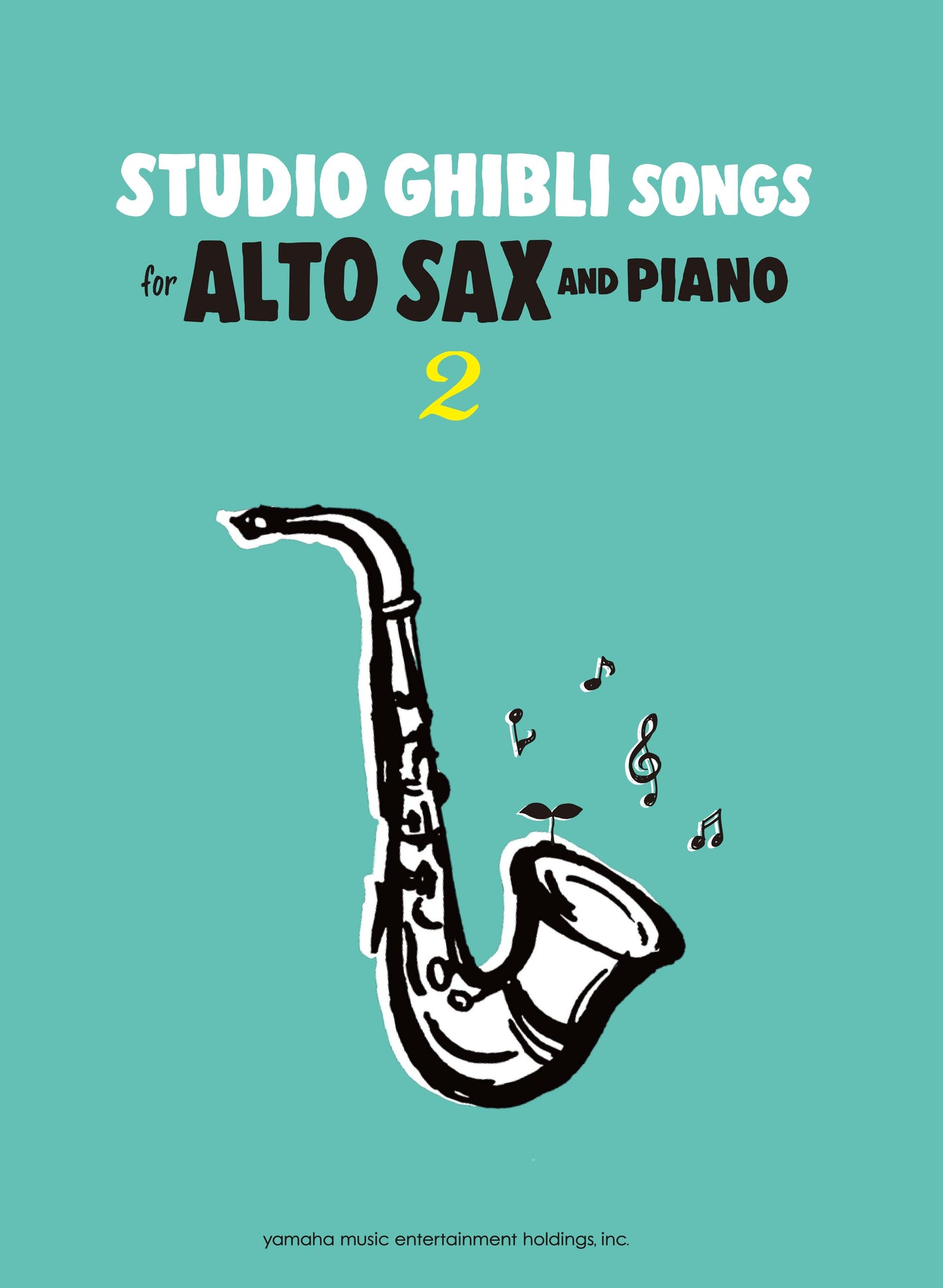 Studio Ghibli Songs for Alto Saxophone and Piano Vol.2/English Version