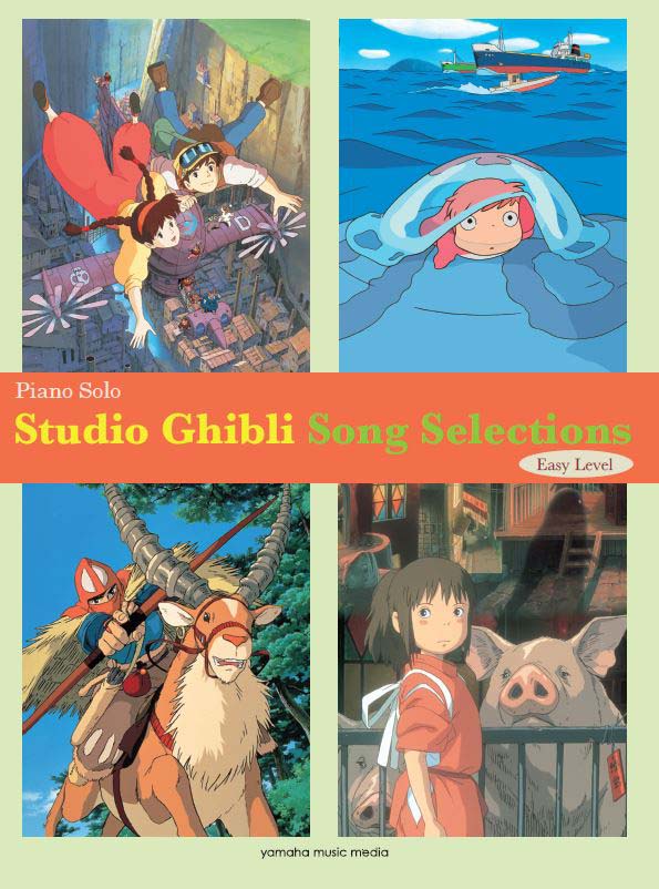 Studio Ghibli Song Piano Solo Selections Easy Level/English Version