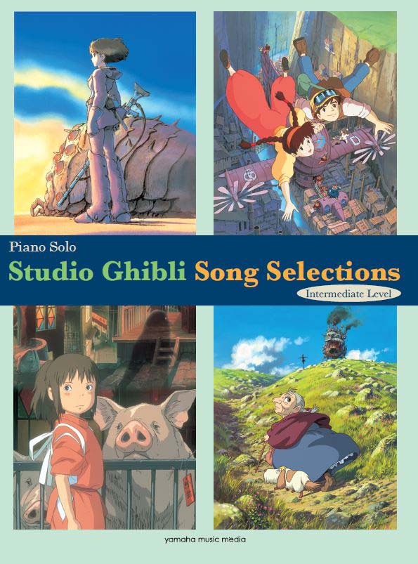 Studio Ghibli Song Piano Solo Selections Intermediate Level/English Version