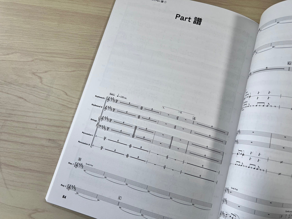 Your Name(Kimi no Na wa): Zen Zen Zense Band Score by RADWIMPS - Sheet Music Book