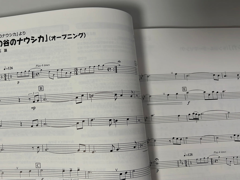 Studio Ghibli Kollektion – Blockflötensolo/Duett (Mittelstufe) mit CD (Begleit-Tracks) – Notenbuch